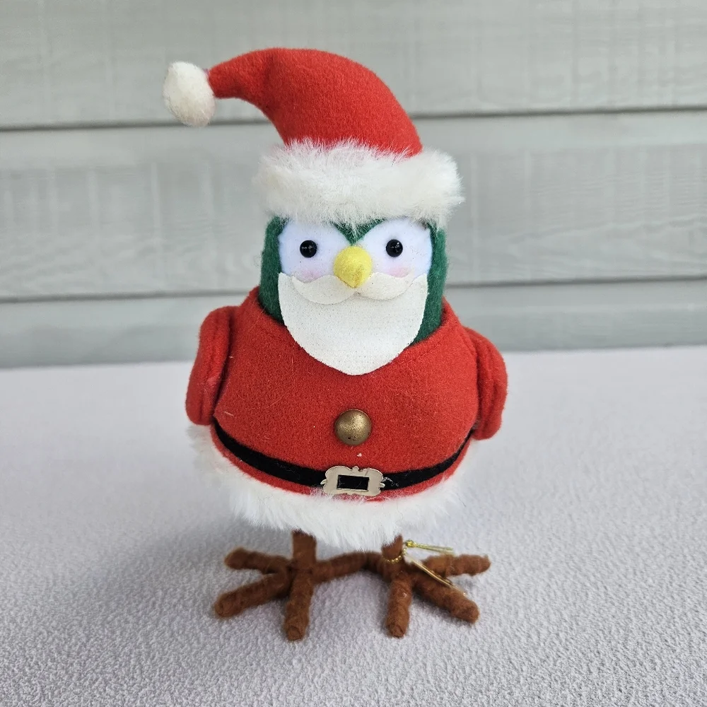 Target Spritz Felt Bird Featherly Friends Christmas 2023 Dapper Santa Claus